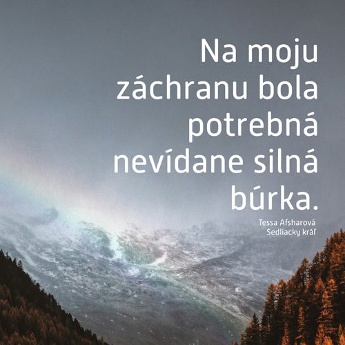 Sedliacky kráľ – Tessa Afsharová